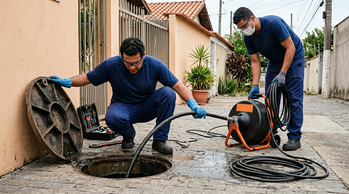 Desentupimento de esgoto perto de mim em Porto Velho-RO